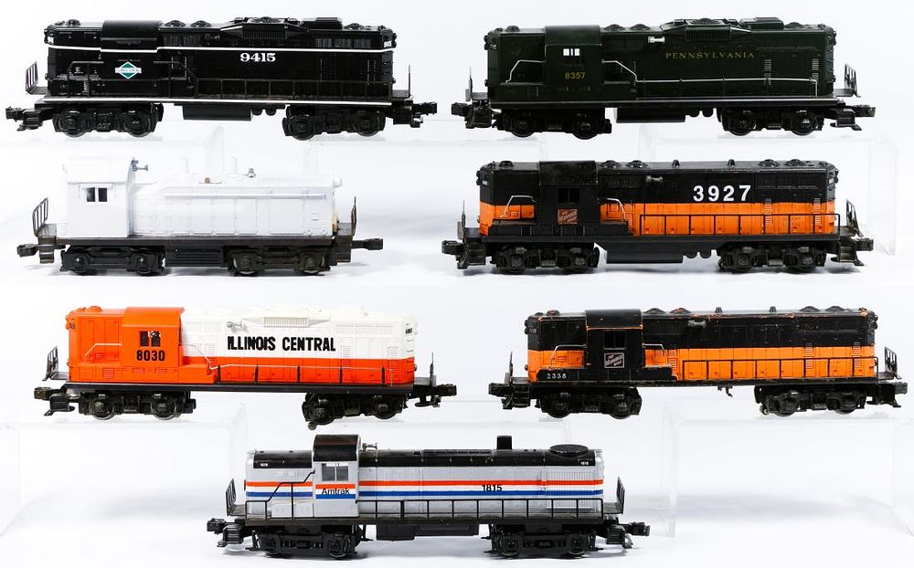 Lot 266: Lionel Model Train Locomotive Assortment