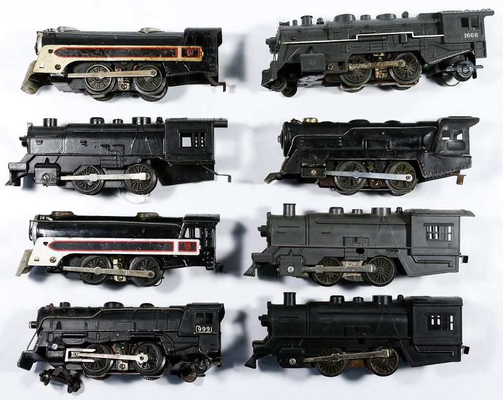 Lot 299: Marx Model Train Locomotive Assortment