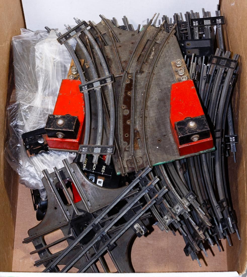 Lot 301: Marx Model Train Track and Accessory Assortment