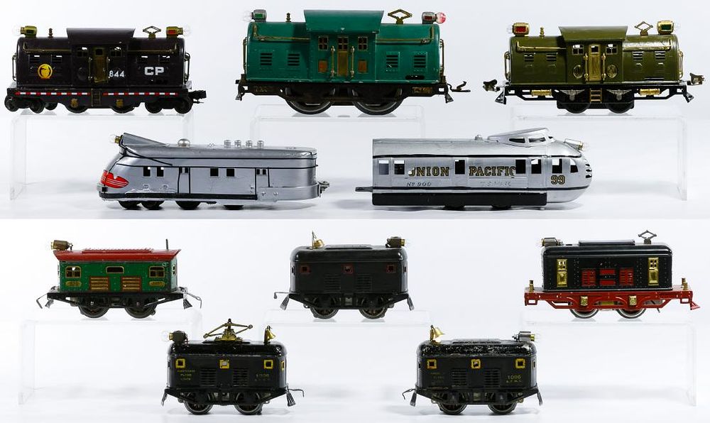 Lot 302: Metal Model Train Assortment