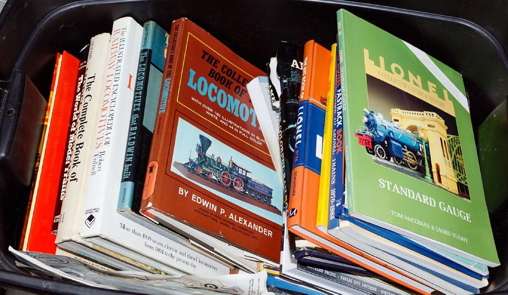 Lot 333: Model Train Book Assortment