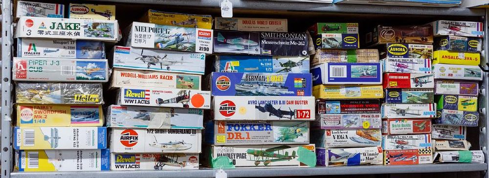 Lot 342: Model Plane Kit Assortment