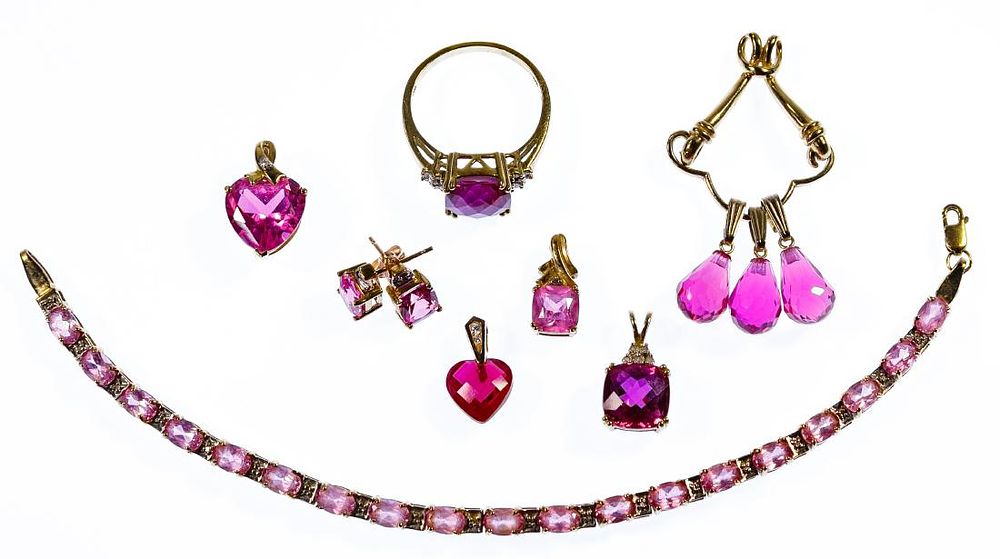 Lot 161: 10k Gold Jewelry Assortment