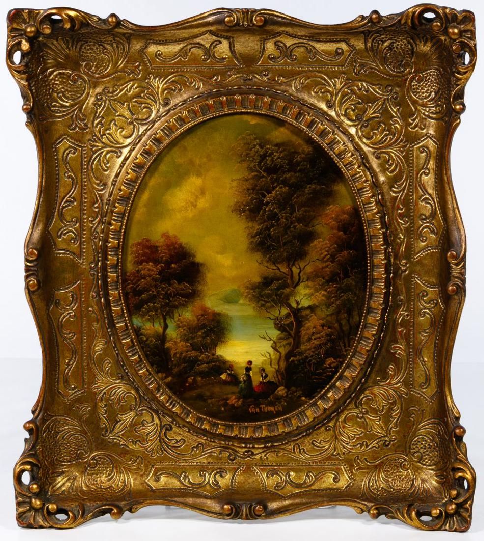 Lot 187: Otto Van Thoren (Austrian, 1828-1889) Oil on Board