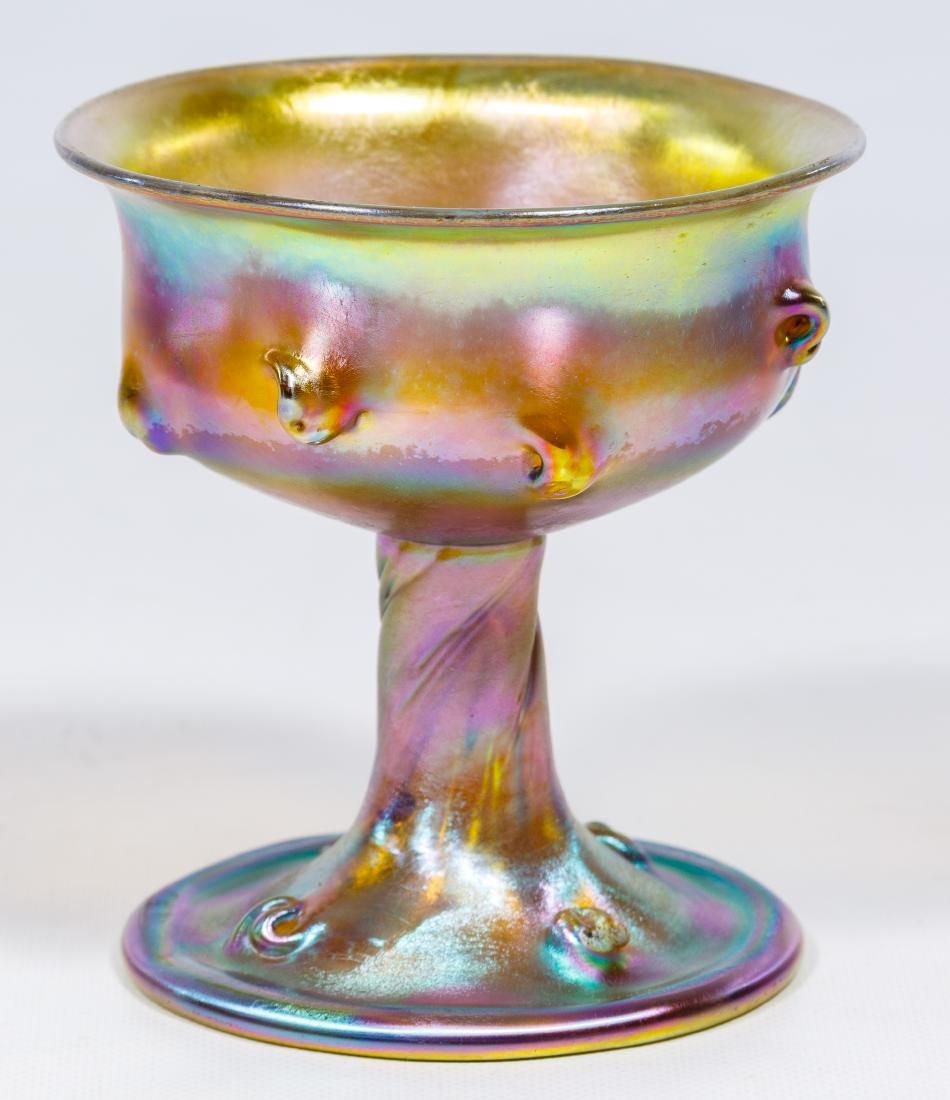 Lot 192: Louis Comfort Tiffany Goblet