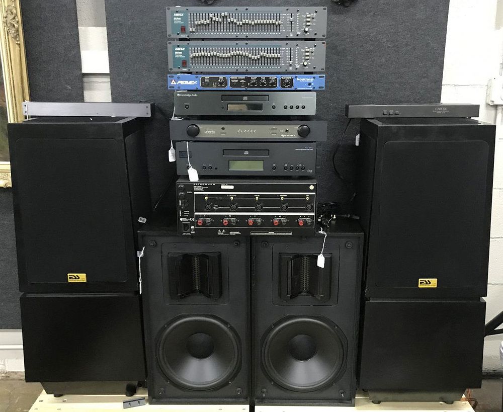 Lot 237: Stereo Equipment Assortment