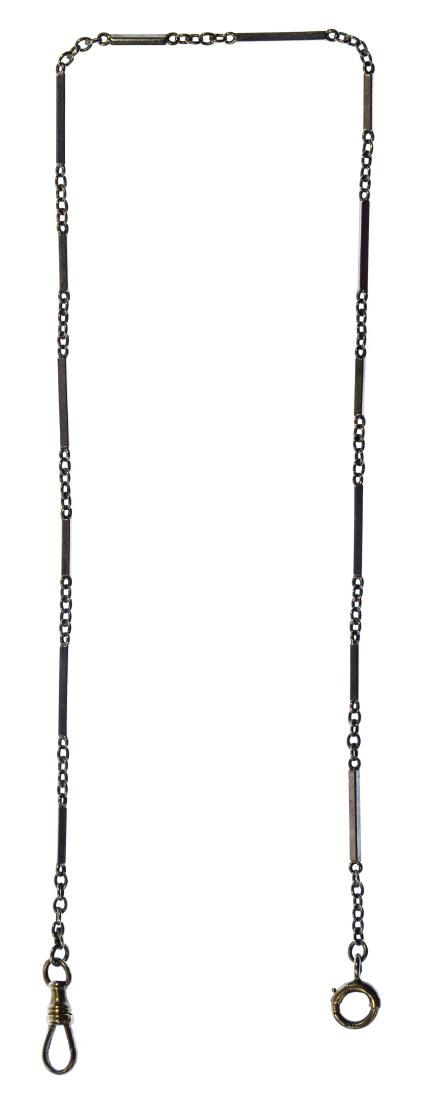 Lot 245: 14k Gold Watch Chain