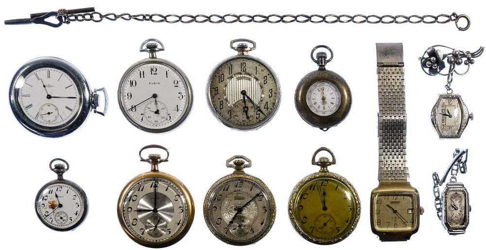 Lot 266: Pocket, Pendant and Wrist Watch Assortment