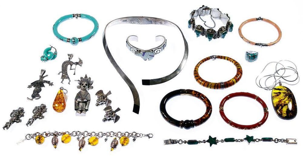 Lot 279: Sterling Silver Jewelry Assortment