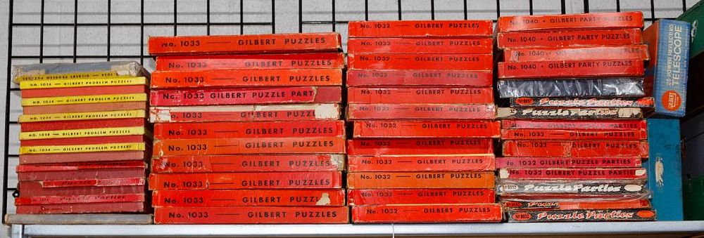 Lot 329: AC Gilbert Puzzle Assortment