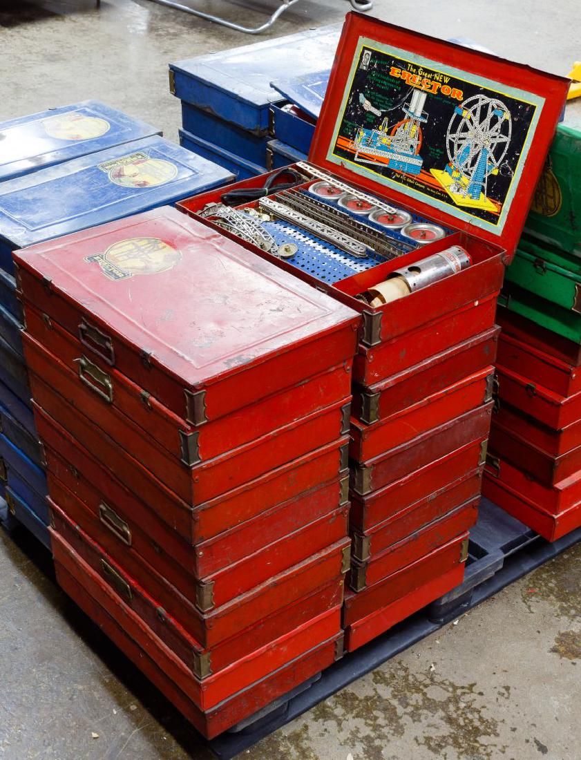 Lot 339: AC Gilbert Erector Set Type III Assortment