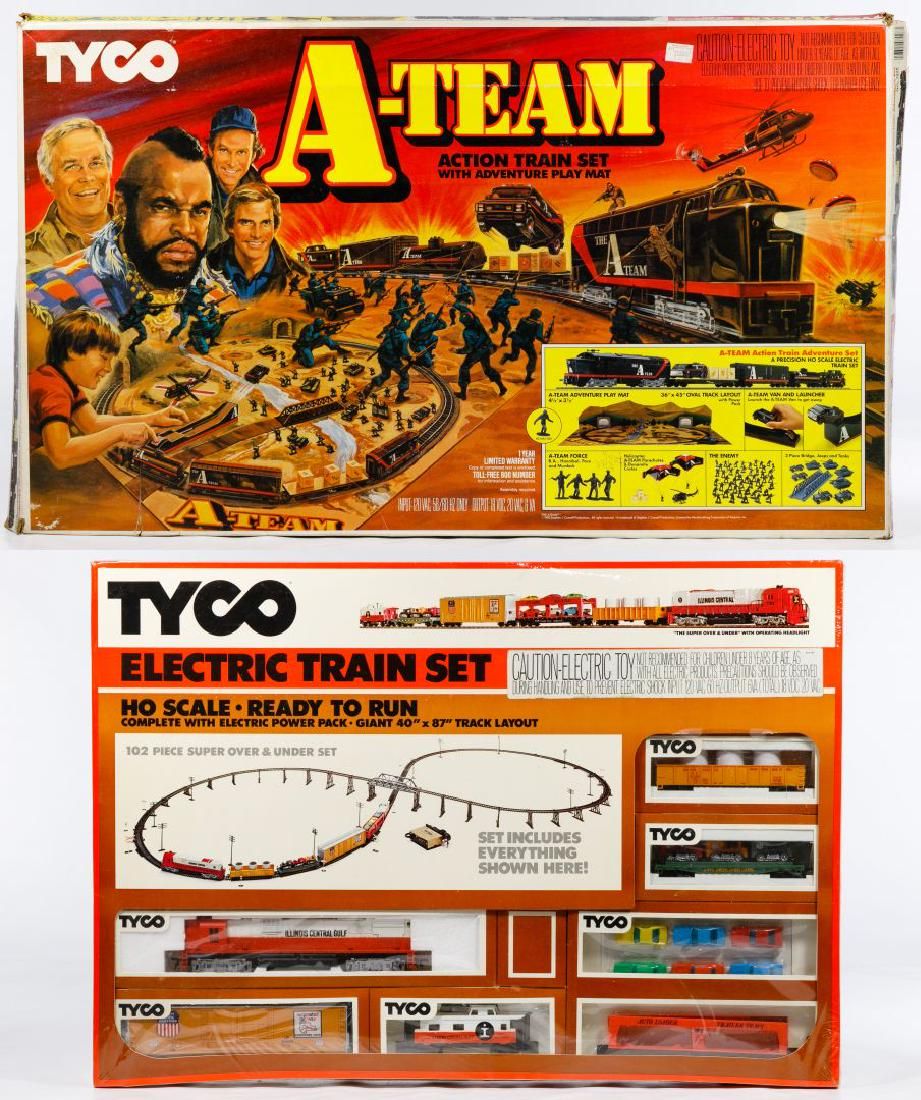Lot 349: Tyco HO Model Train Sets