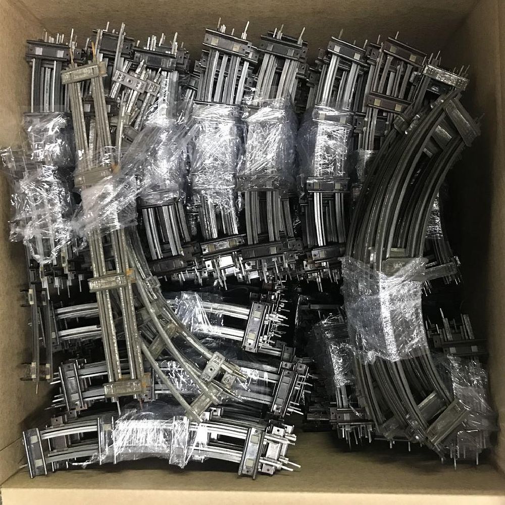 Lot 355: Model Train S-Gauge 2-Rail Track Assortment