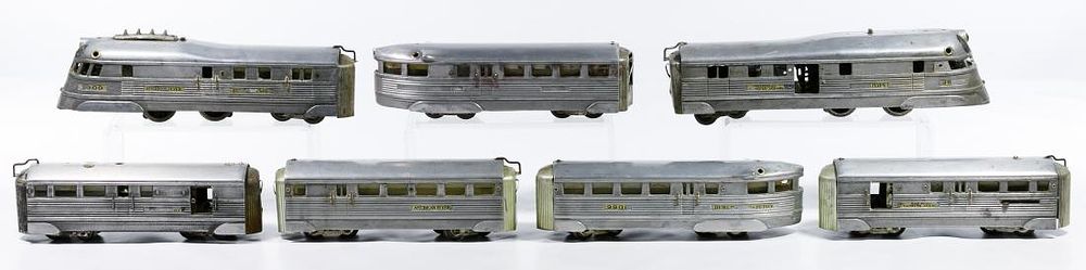 Lot 368: American Flyer Burlington Zephyr Model Train Assortment