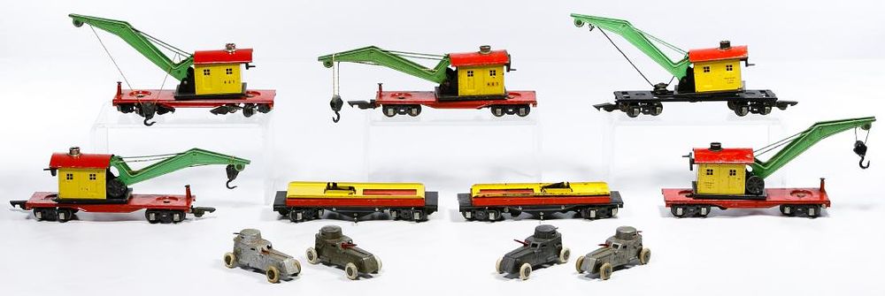 Lot 390: American Flyer Model Train and Tootsietoy Car