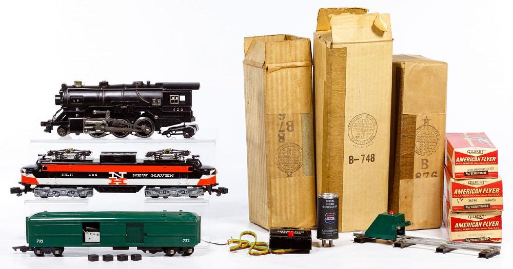 Lot 391: American Flyer Model Train Assortment