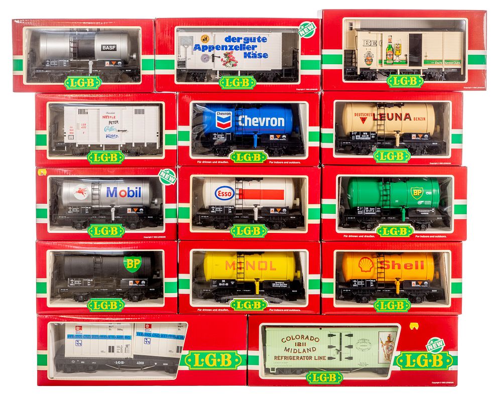 Lot 252: LGB Lehmann Model Train G Scale Car Assortment