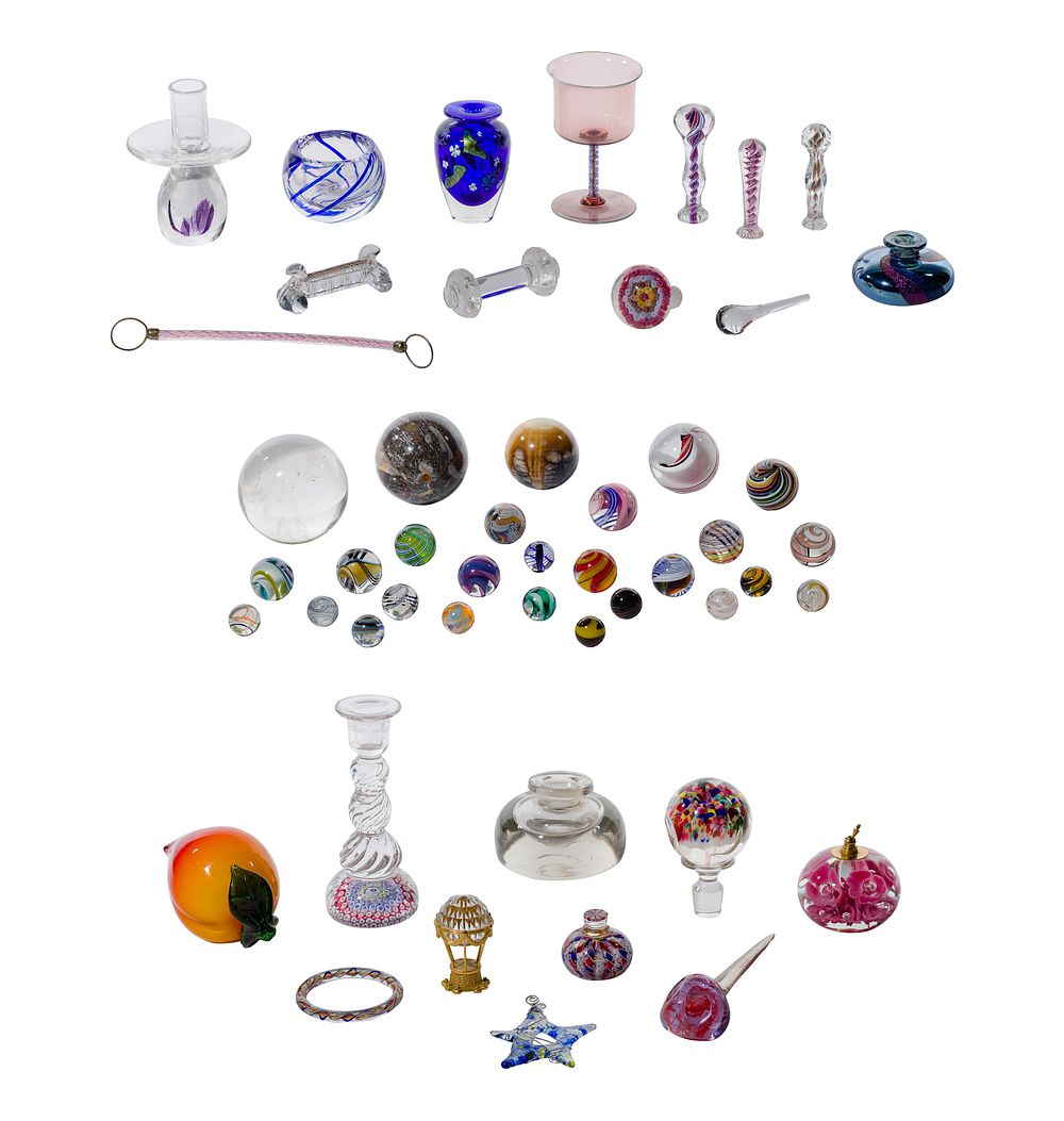 Lot 296: Art Glass Assortment