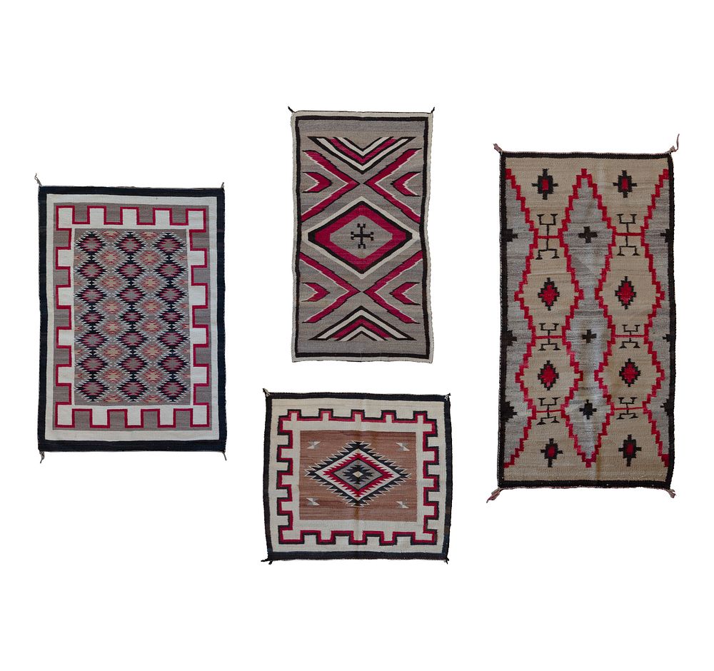 Lot 351: Navajo Wool Rug Assortment