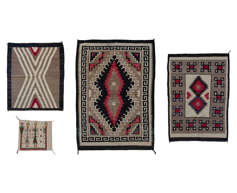 Lot 352: Navajo Wool Rug Assortment