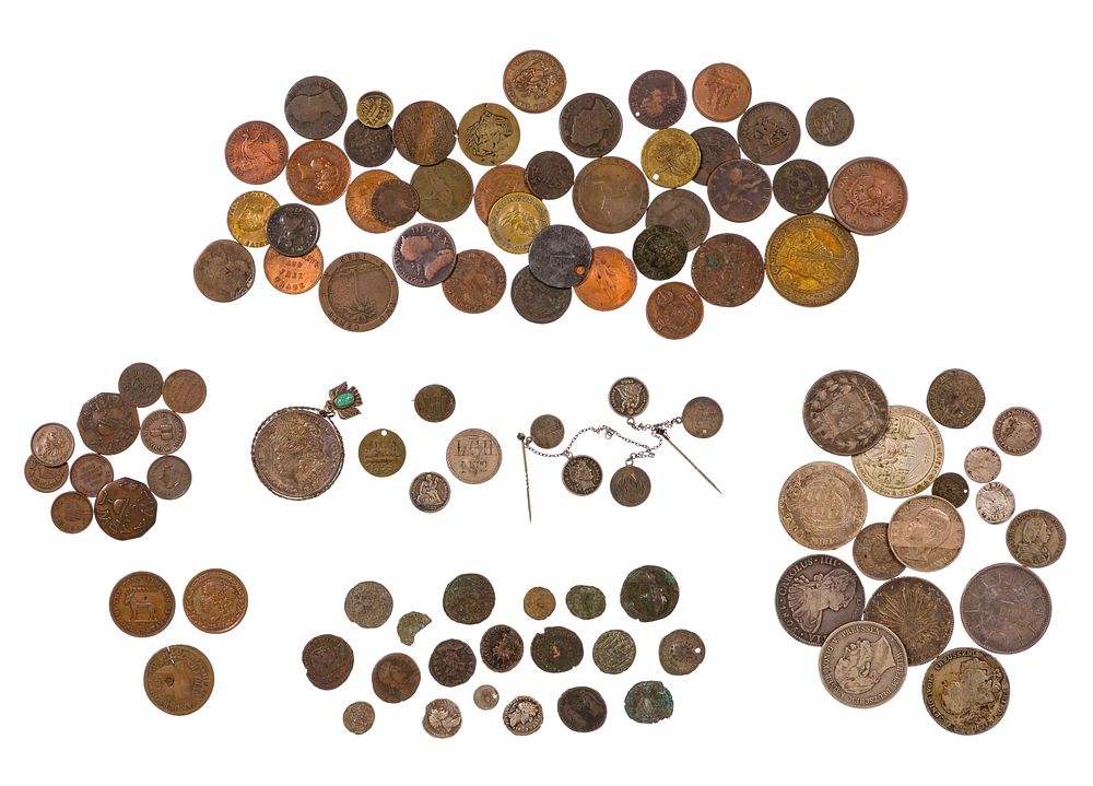 Lot 374: US, Foreign and Ancient Coin Assortment
