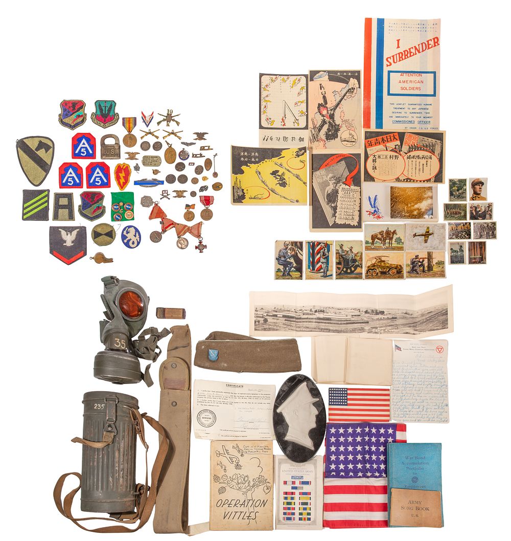 Lot 393: World War II Object Assortment