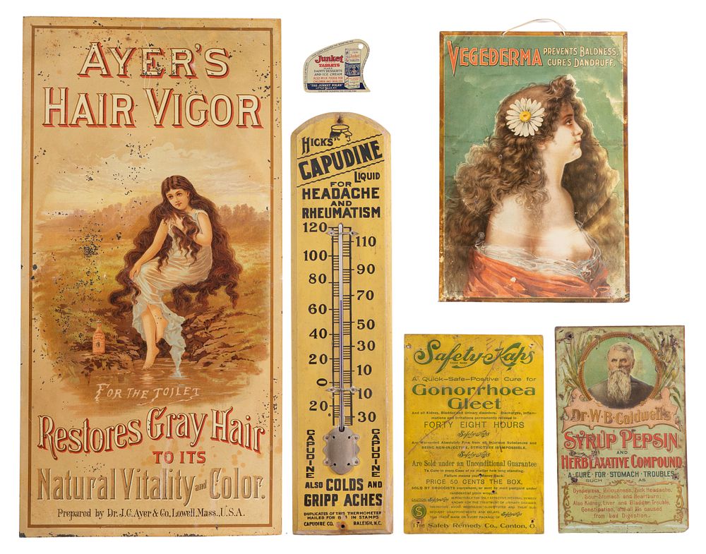 Lot 422: Patent Medicine Advertising Assortment