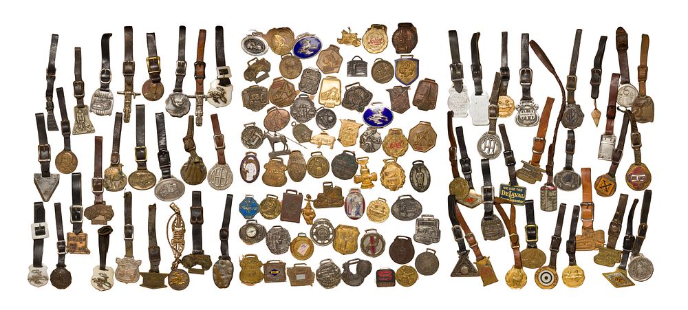 Lot 424: Advertising Watch Fob Assortment
