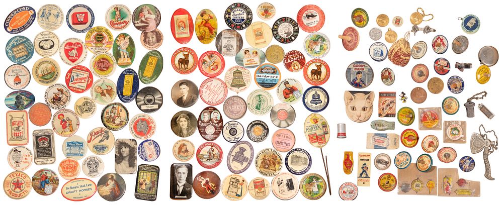 Lot 436: Advertising Pocket Mirror Assortment