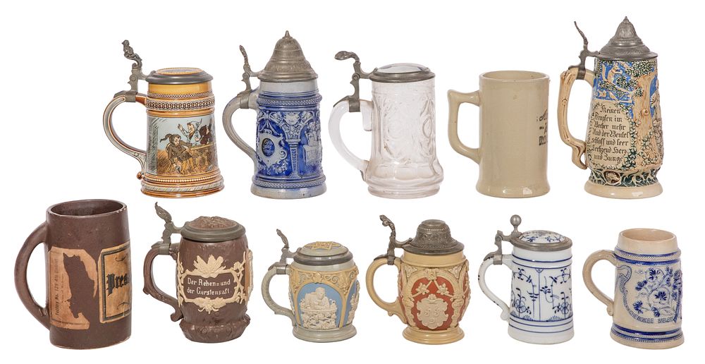 Lot 437: Stein and Mug Assortment