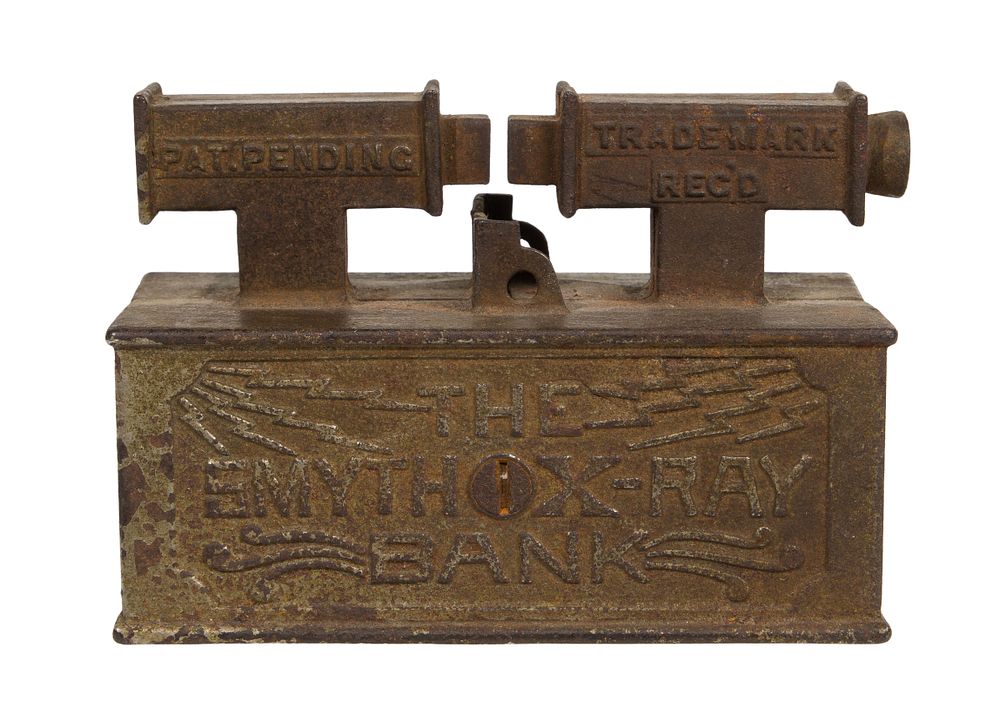 Lot 438: Smyth X-Ray Cast Iron Mechanical Bank