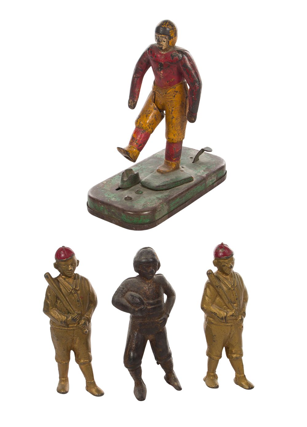 Lot 445: Cast Iron Sport Assortment