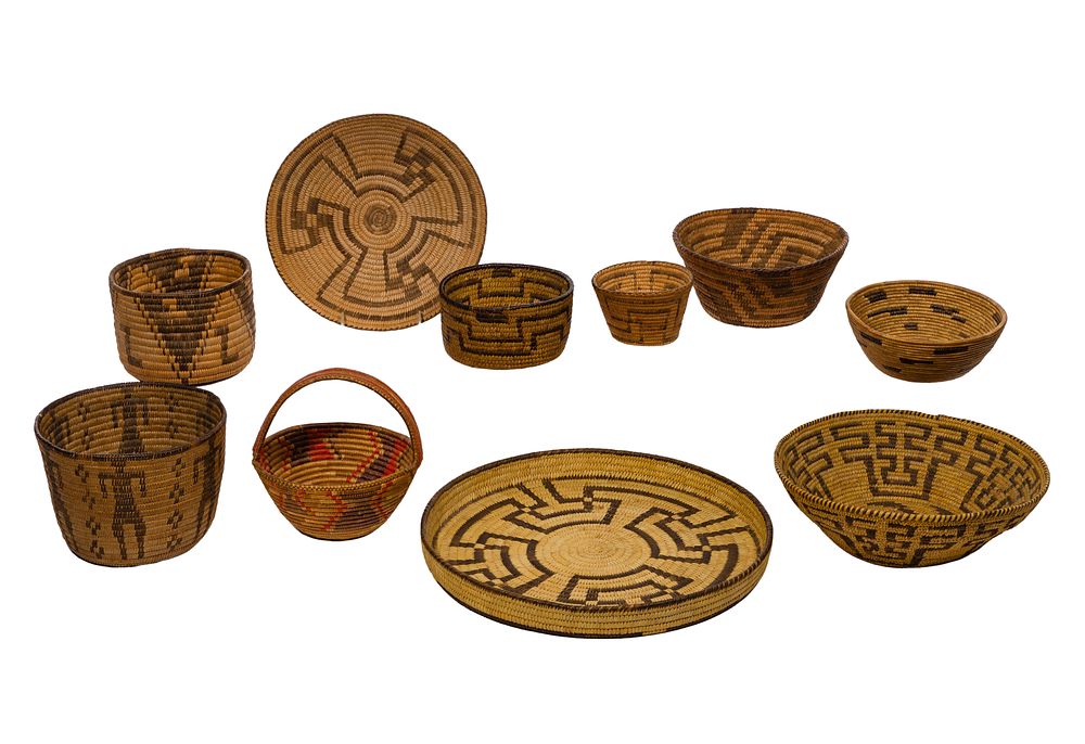 Lot 472: Akimel O'odham / Pima Basket Assortment