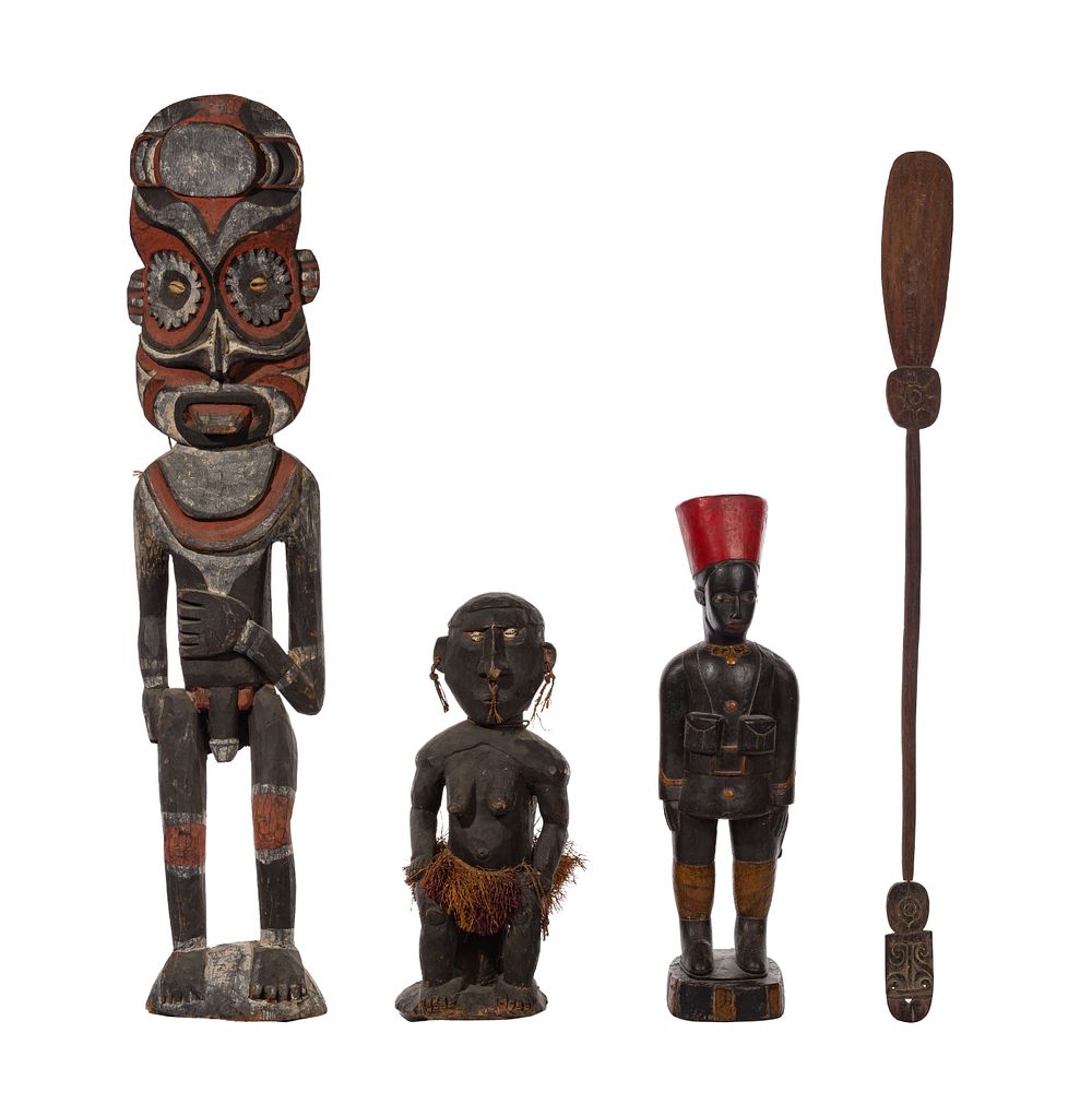 Lot 489: Ethnographic Wood Carving Assortment