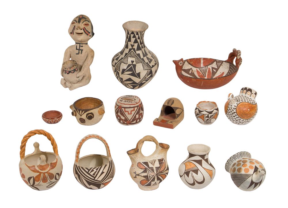 Lot 492: Acoma Pueblo Pottery Assortment