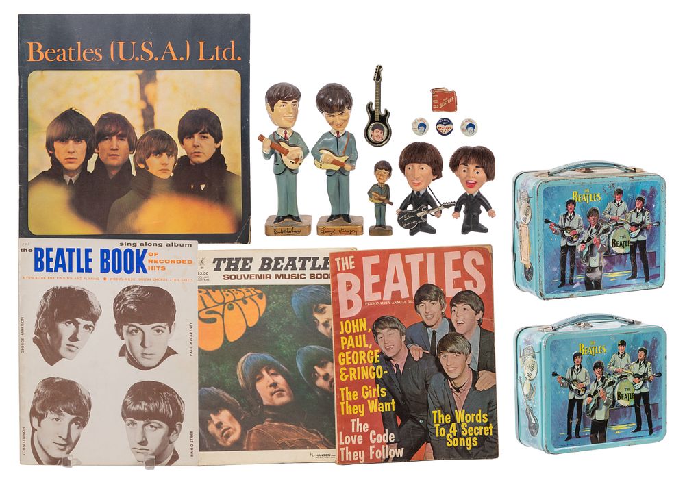 Lot 495: Beatles Collectible Assortment