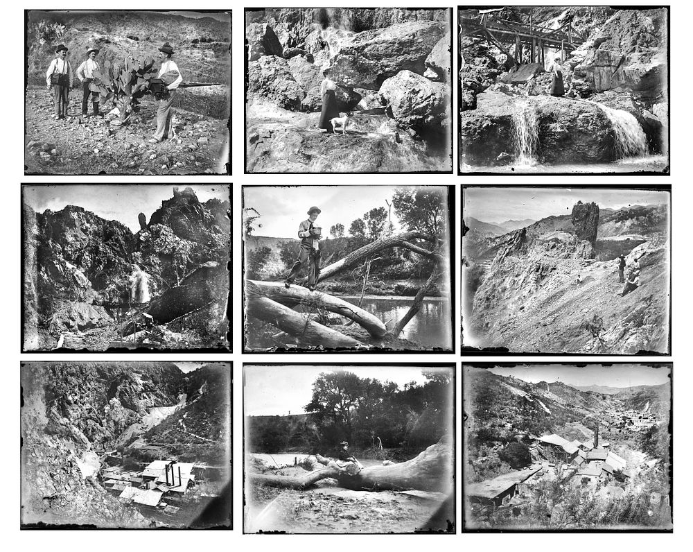 Lot 500: Glass Dry Plate Photographic Negative Assortment