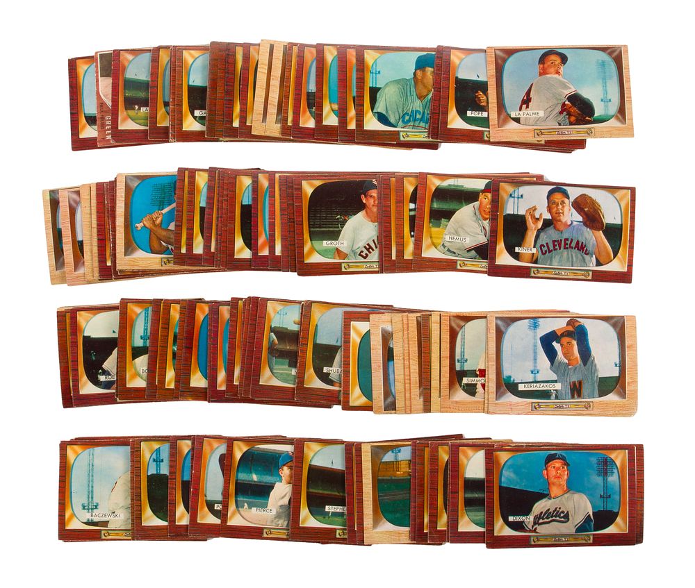 Lot 520: 1955 Bowman Baseball Card Assortment