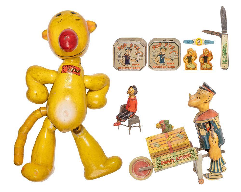 Lot 527: Popeye Toy Assortment