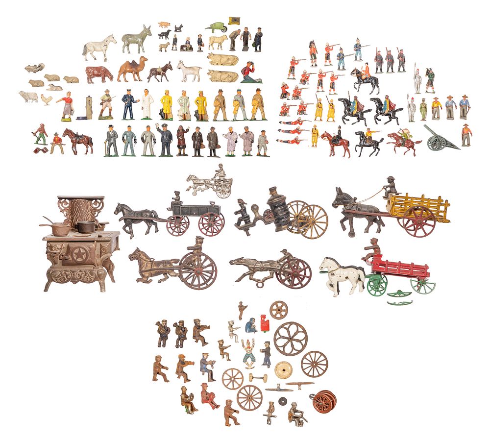 Lot 534: Cast Iron Toy Assortment