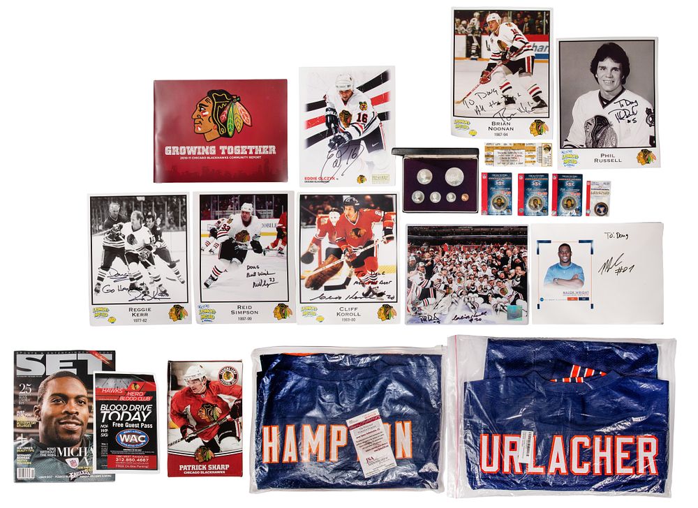 Lot 251: Sports Memorabilia Assortment