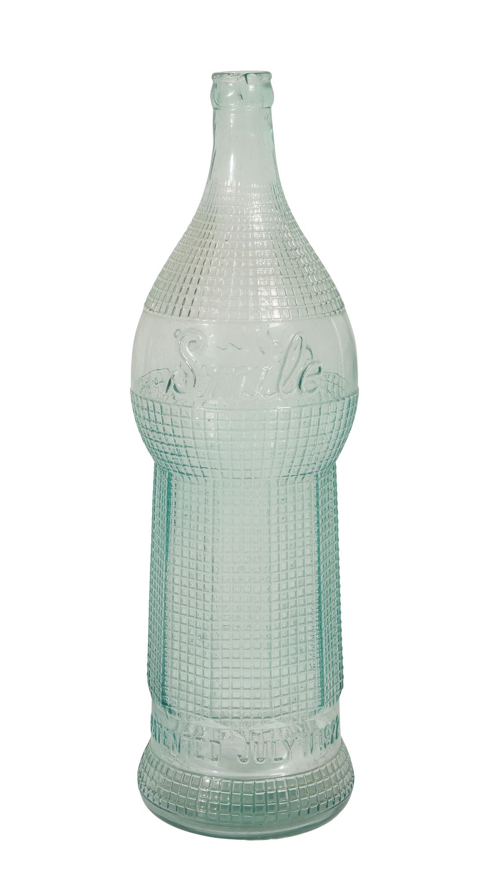 Lot 255: Smile Glass Display Bottle
