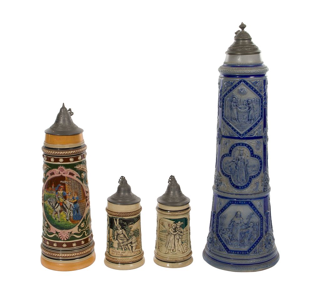 Lot 261: German Stein Assortment