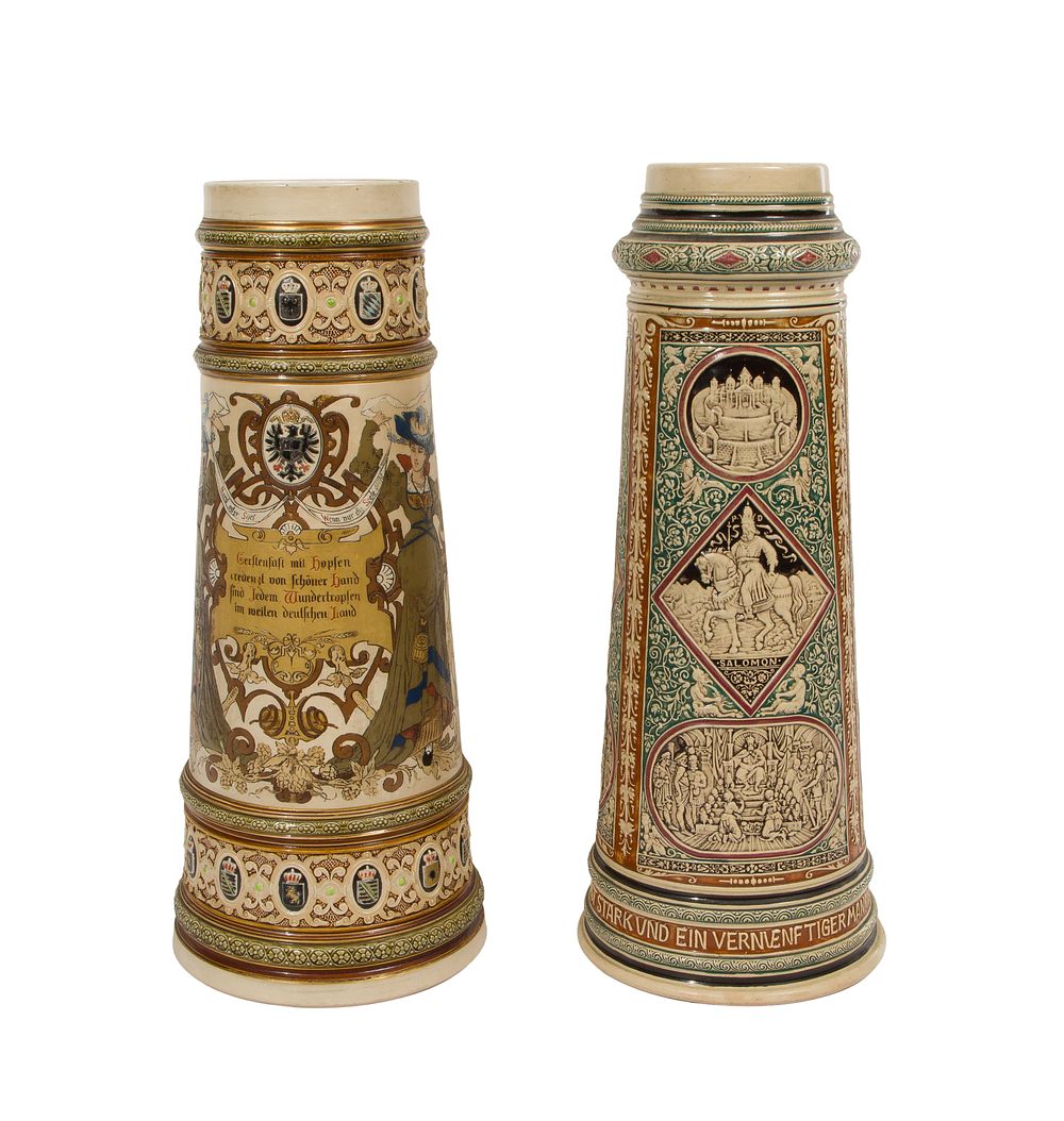 Lot 262: Mettlach #1161 Beer Stein