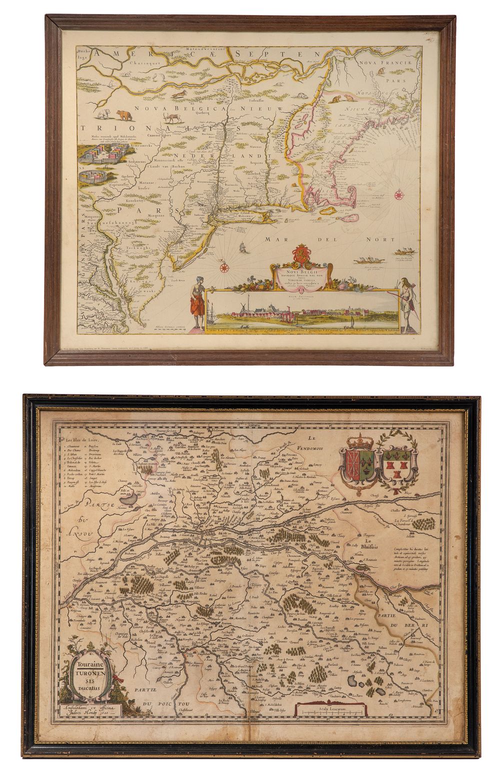 Lot 270: Hand Colored Maps