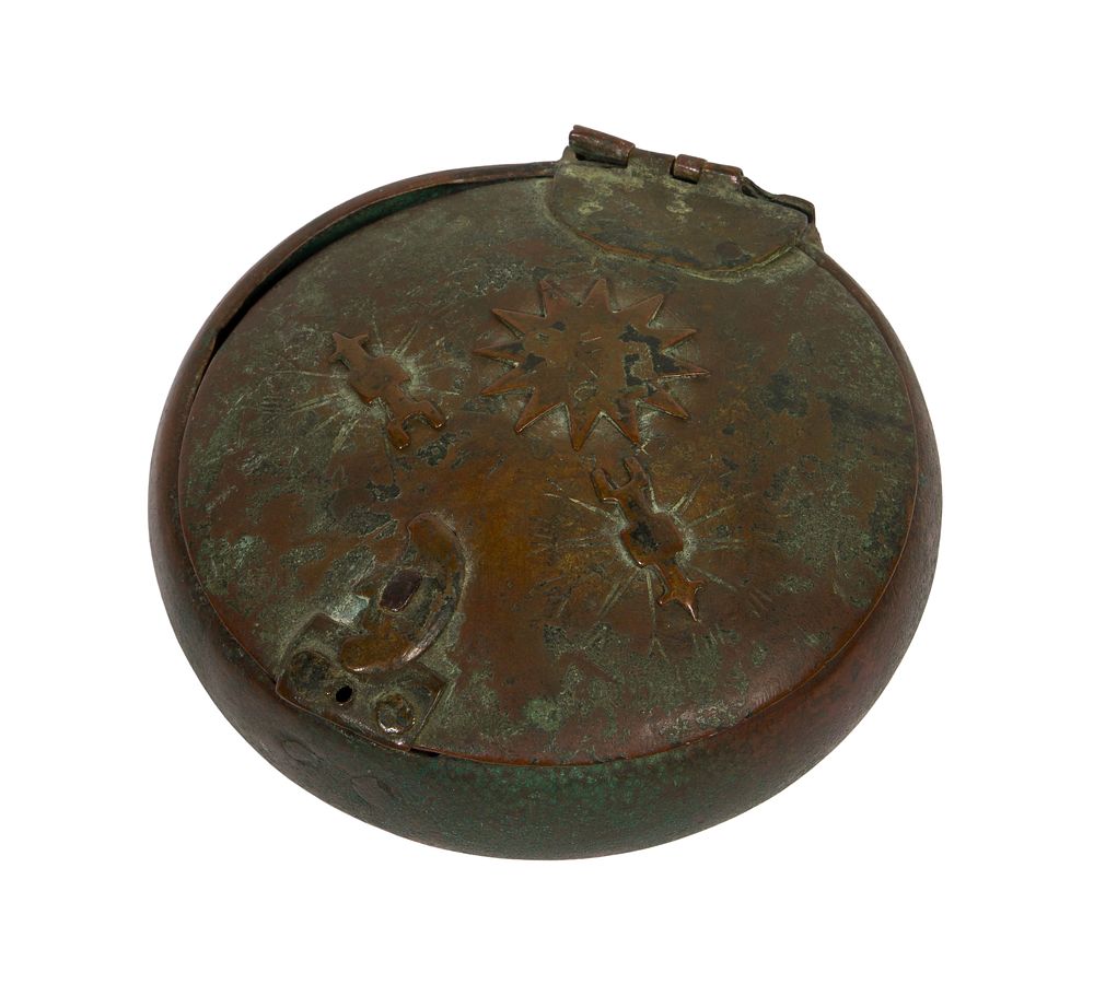 Lot 284: Copper Tobacco Box