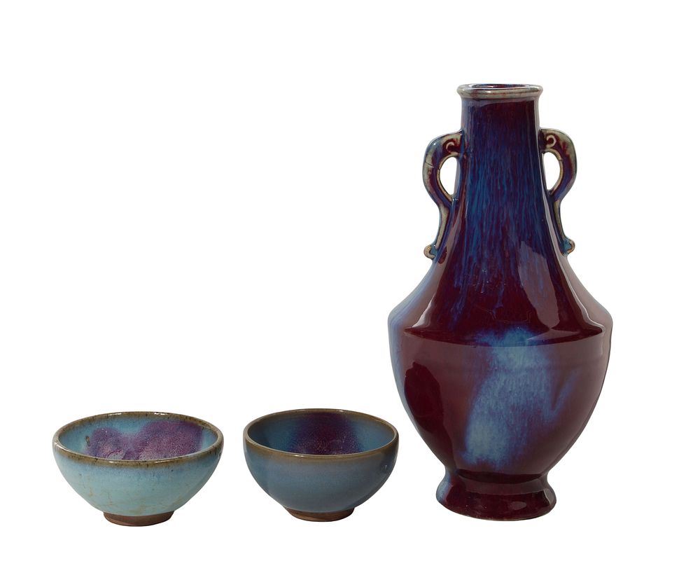 Lot 307: Jun Ware Ceramic Assortment