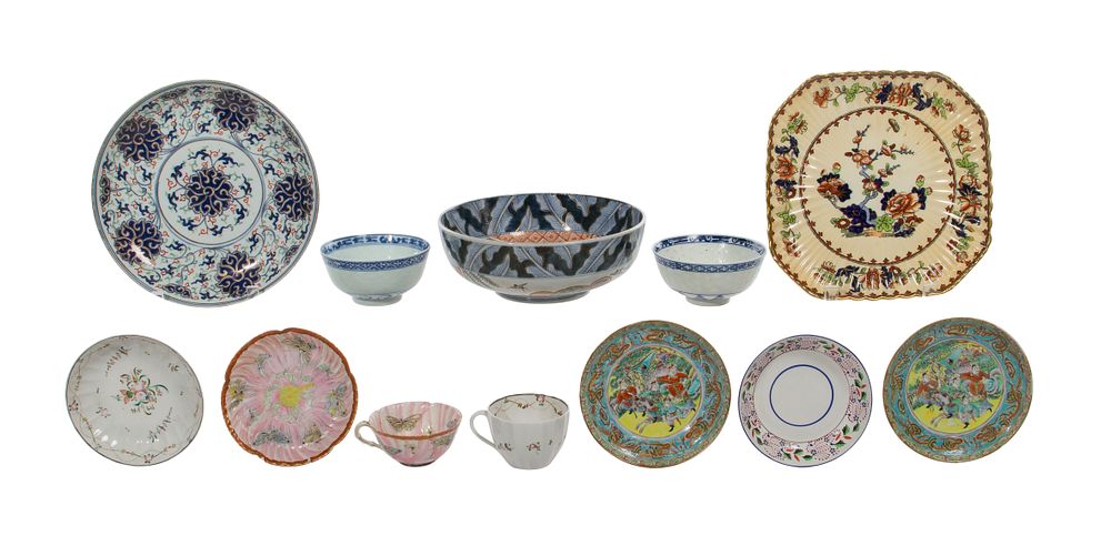 Lot 325: Asian Porcelain Assortment