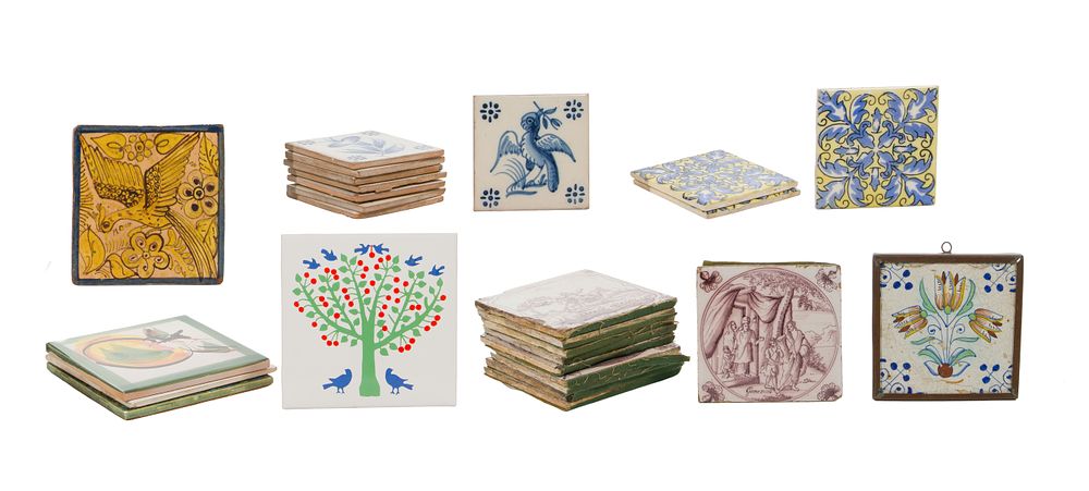 Lot 347: Ceramic Tile Assortment