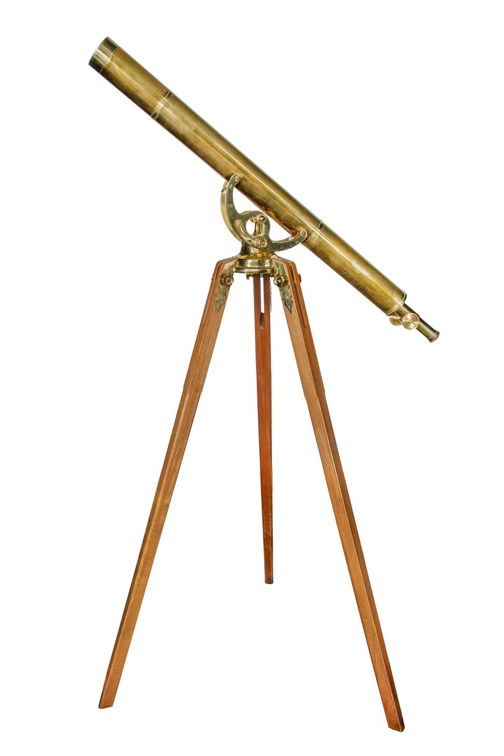 Lot 362: Bausch & Lomb Harbormaster Brass Telescope